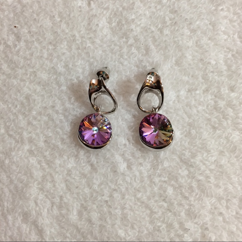 💜NWT Callura Swarovski Crystal Earrings💜